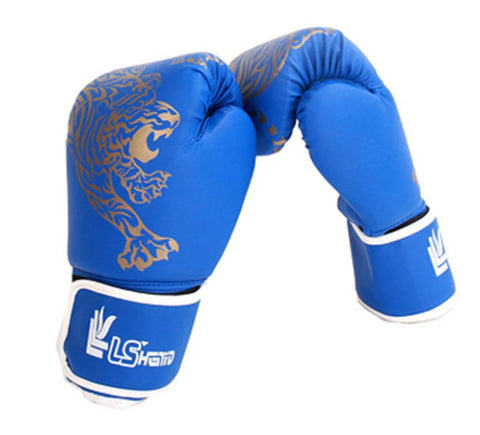 Flame Tiger  Training Boxing Gloves L